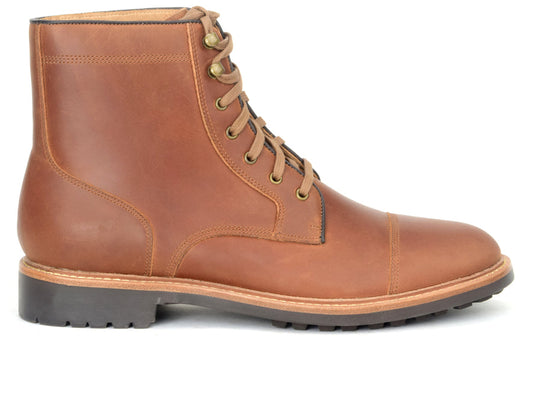 Gresham cap toe boot - Warfield & Grand