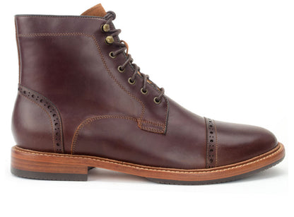 Woodlands cap toe boot - Warfield & Grand