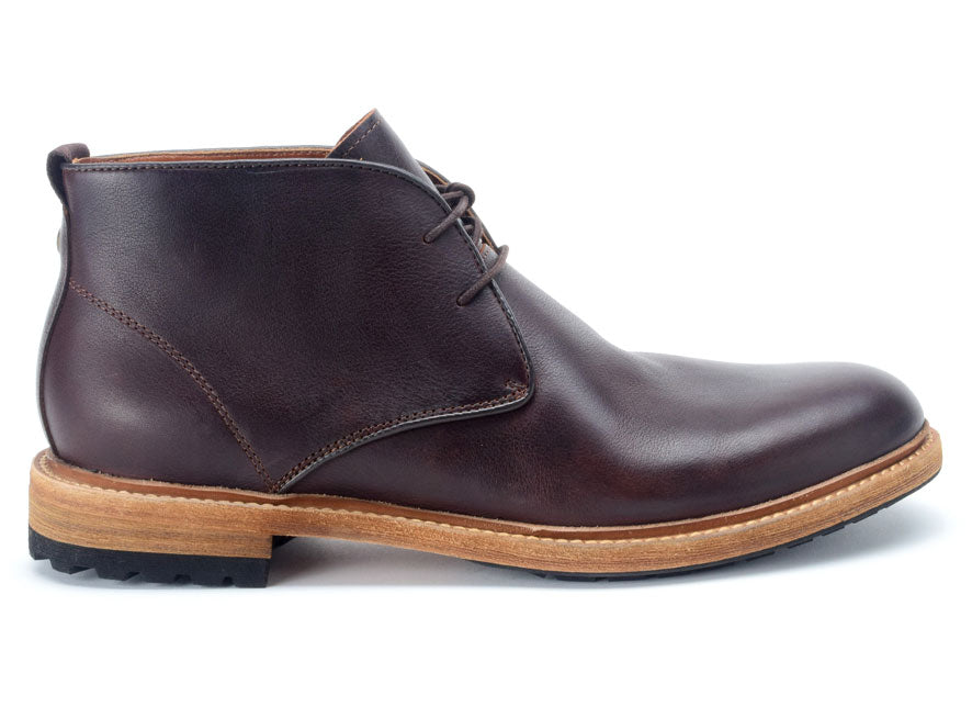 Holmes plain toe chukka boot - Warfield & Grand