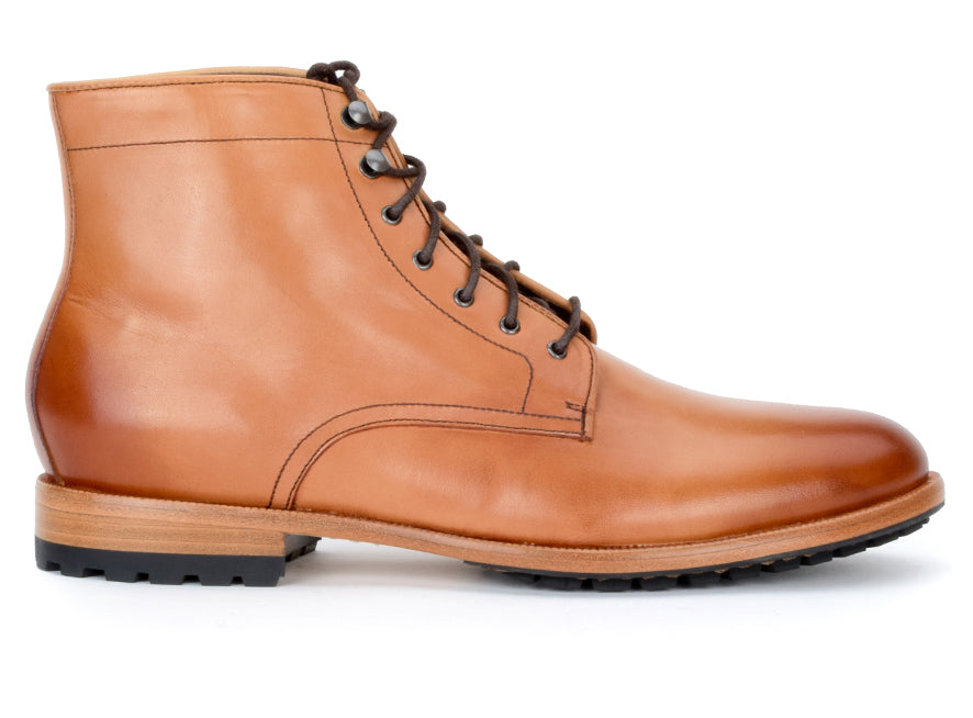 Garrison plain toe boot - Warfield & Grand